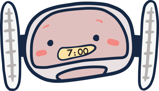 Pink clocky