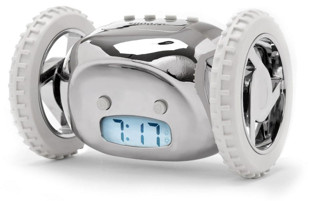 Clocky Alarm Clock on Wheels (Original) |Extra Loud for Heavy Sleeper ...