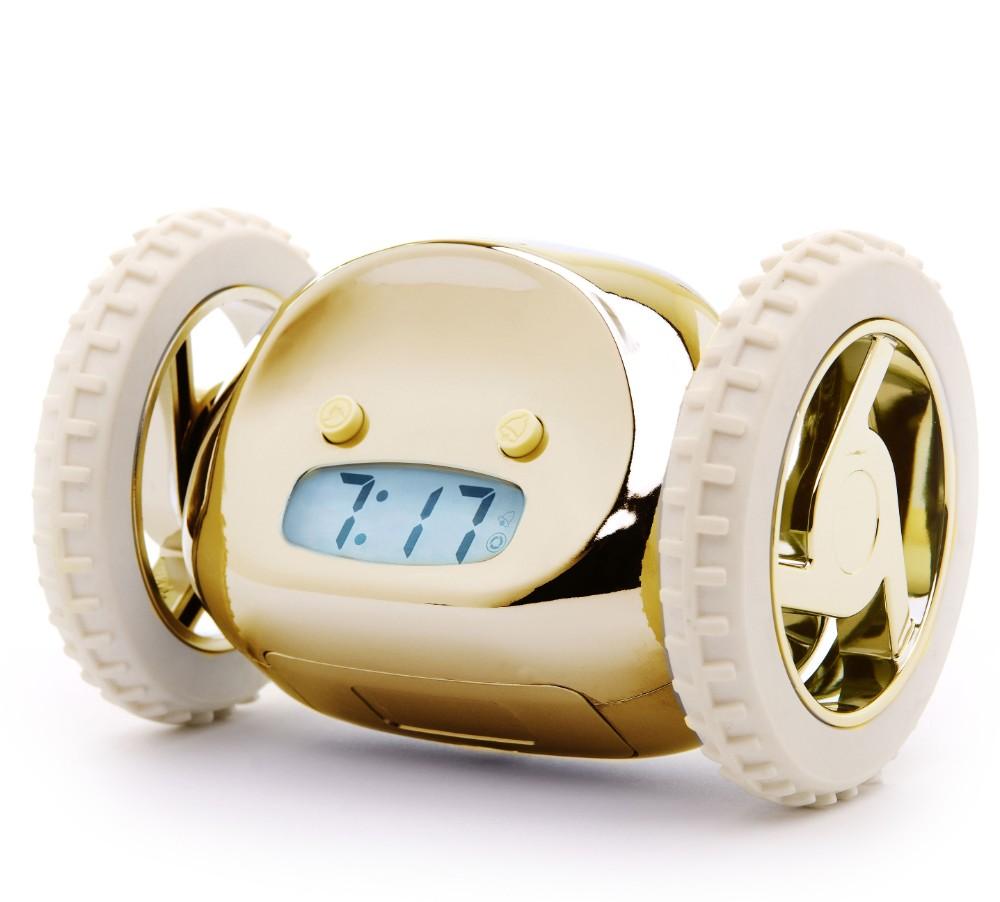 Clocky Alarm Clock on Wheels (Original) Extra Loud for Heavy Sleeper