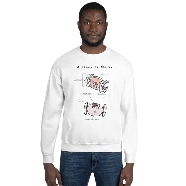Clocky Anatomy Sweatshirt