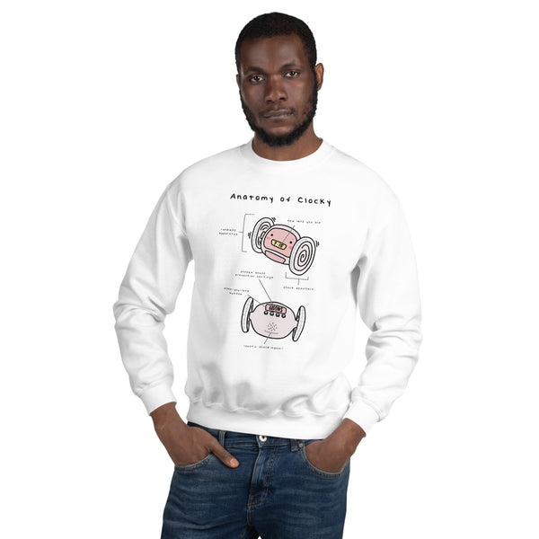 Clocky Anatomy Sweatshirt
